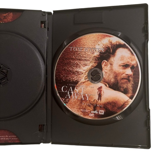 The Castaway Double DVD Special Edition 2 Disc set bonus features Tom Hanks - Picture 2 of 5